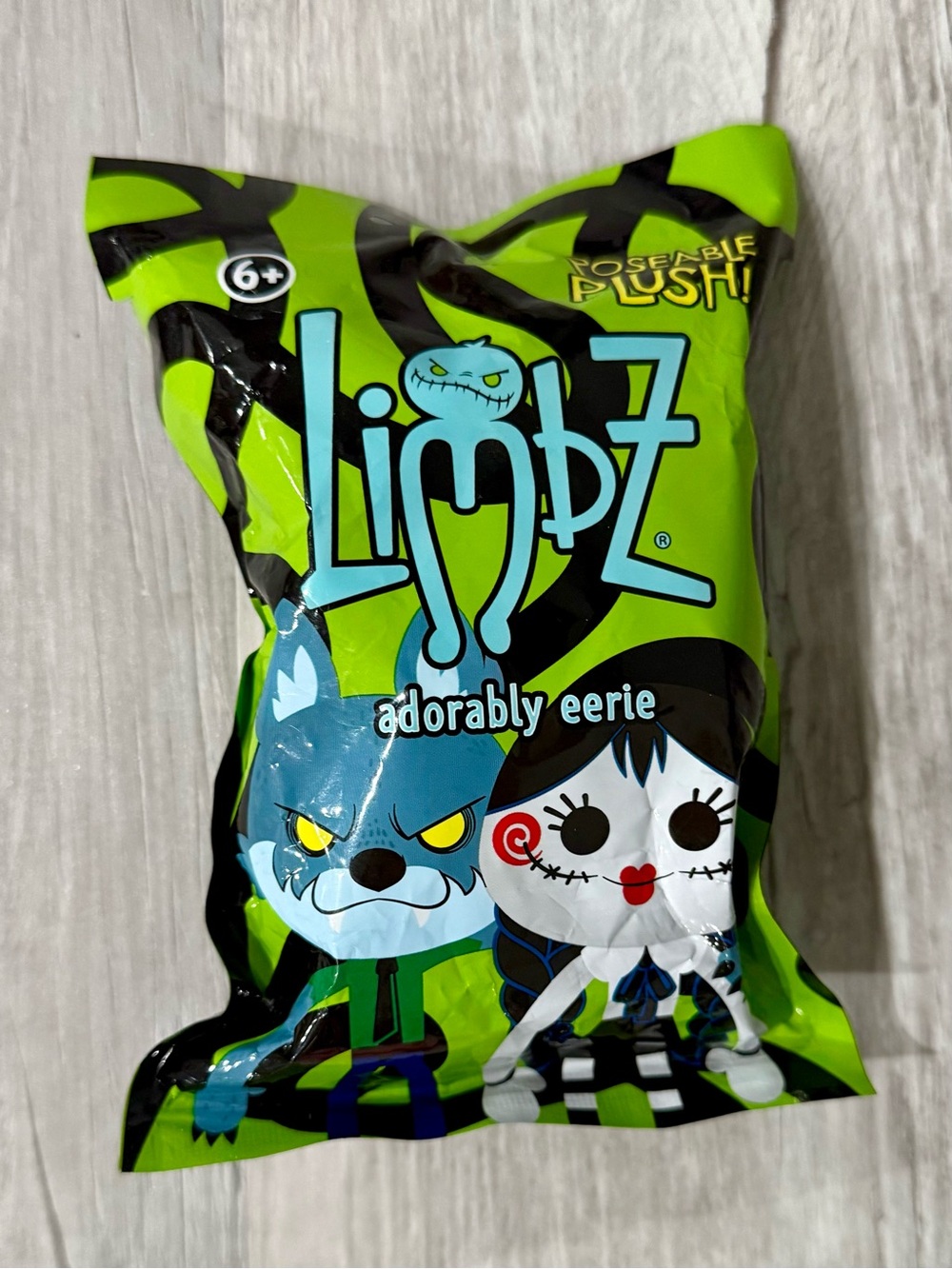 Limbz Adorably Eerie Green Plush Collectible